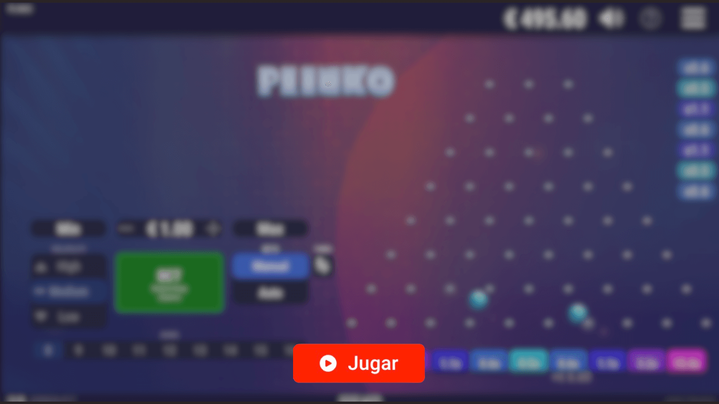 Plinko Juega